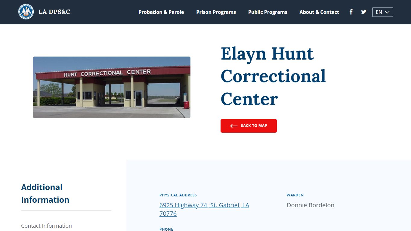 Elayn Hunt Correctional Center